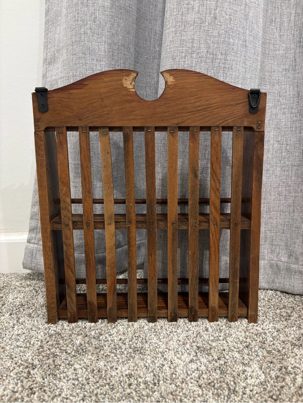 Vintage Wood Spice Rack Cottage Grandma Core Country Cottage Primitive